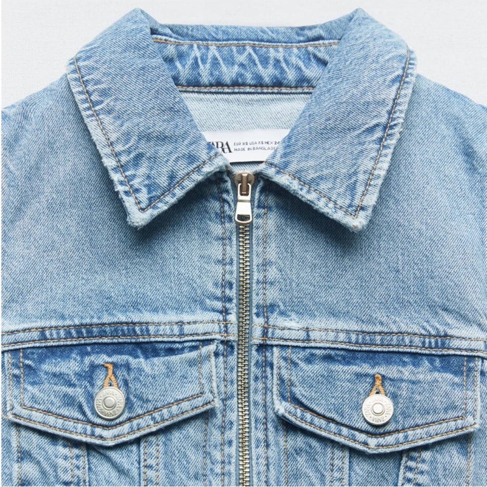 ZARA DENIM TRF DRESS 3607/080 010/349 - Picture 3 of 10